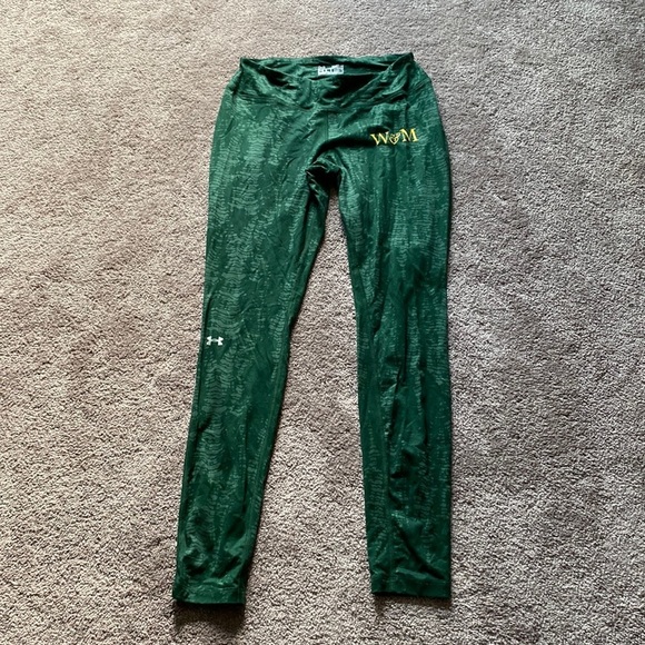 Under Armour William & Mary College Leggings SIZE S - Picture 1 of 4